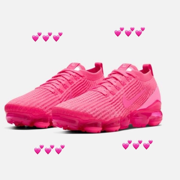❌SOLD❌ W Nike Air Vapormax -Triple Pink sz 9 - Picture 3 of 7